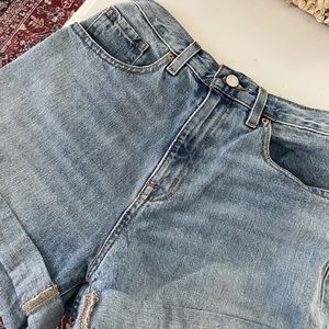 Mom shorts from Urban Outfitters and Forever 21!